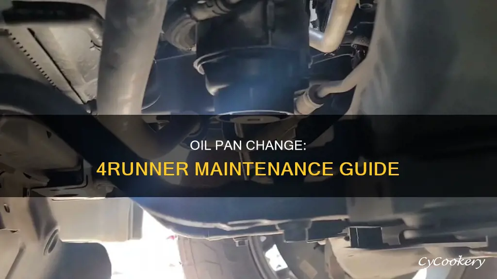 how much is 4runner oil pan change