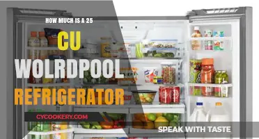 Worldpool Refrigerator 25 Cu Ft: Price Guide and Value Insights