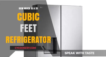 Cost Guide: 31 Cubic Feet Refrigerator Price Breakdown