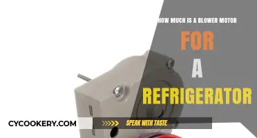Refrigerator Blower Motor Cost: What to Expect for Repairs