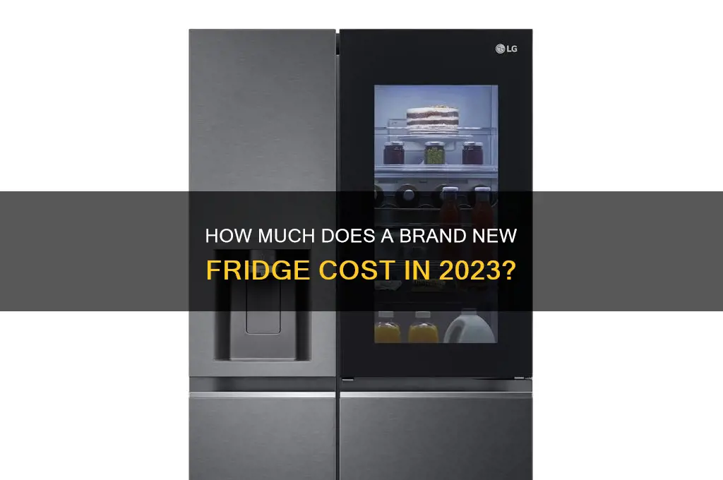 how much is a brand new fridge