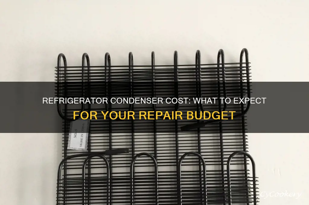 how much is a condenser for a refrigerator