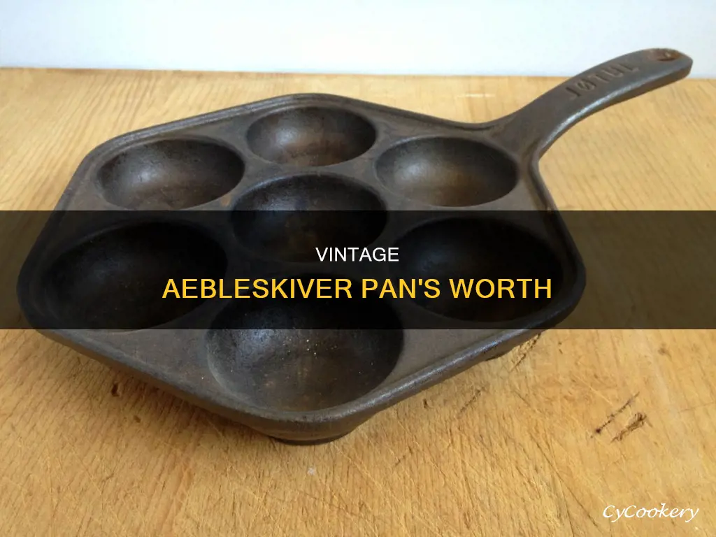 how much is a griswold aebleskiver pan no 32 worth