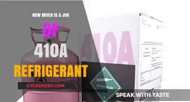 Current Pricing Guide for a Jug of 410A Refrigerant