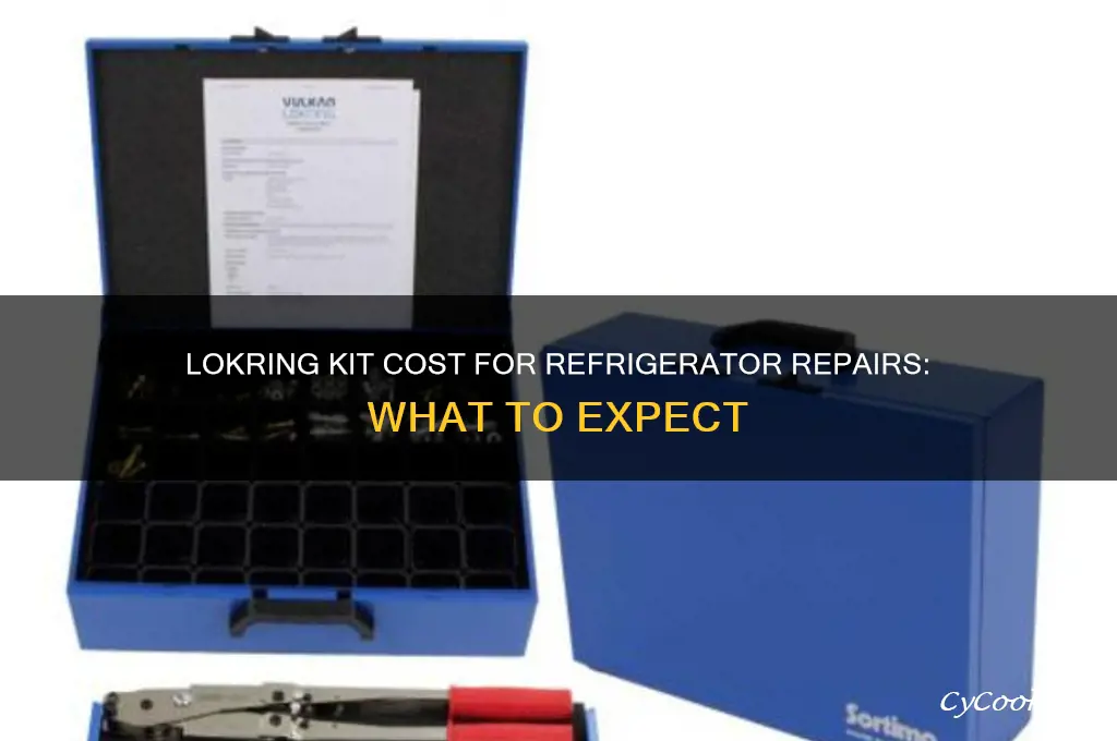 how much is a lokring kit for refrigerator