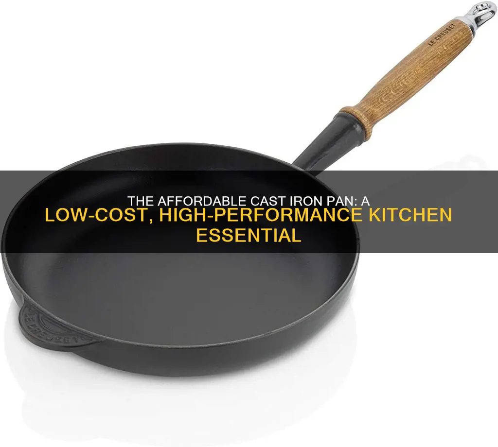 how much is a low edge cast iron pan