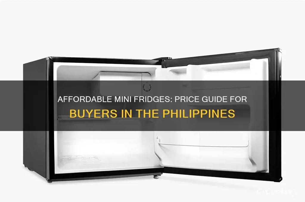 how much is a mini refrigerator in the philippines