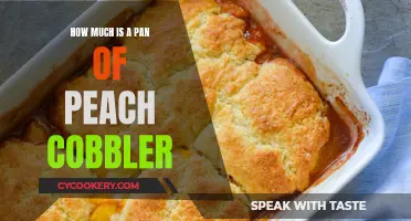 Peach Cobbler Pan: Cost and Serving Guide