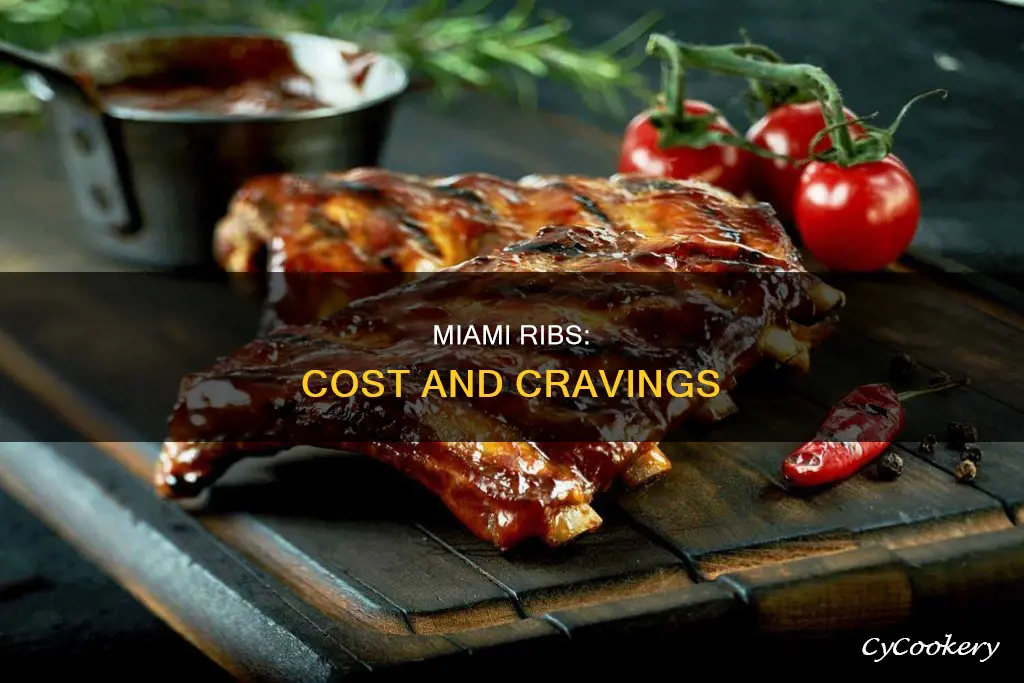 how much is a pan of ribs miami fl