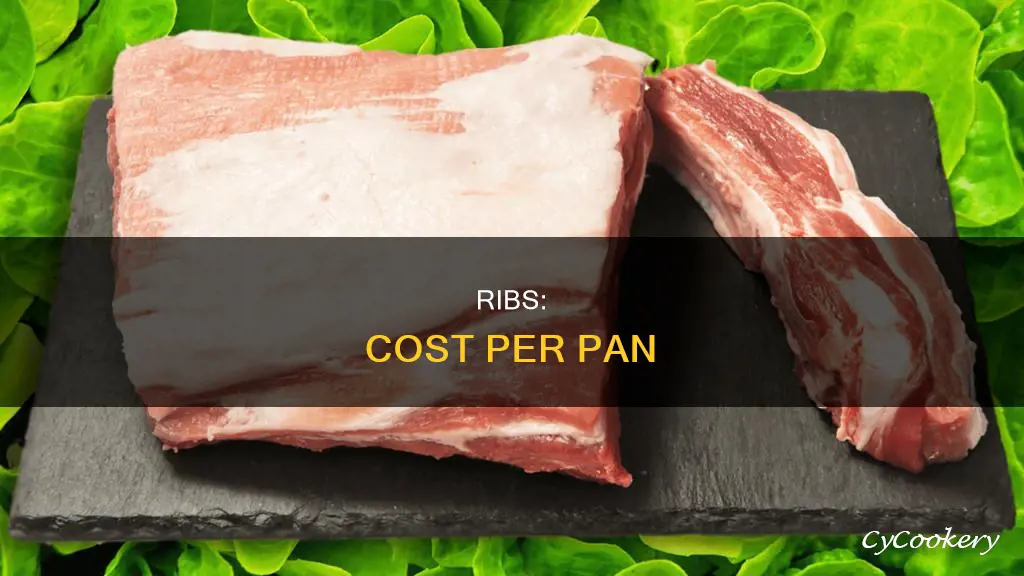 how much is a pan of ribs