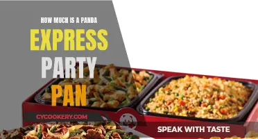 Panda Express Party Pans: How Much?