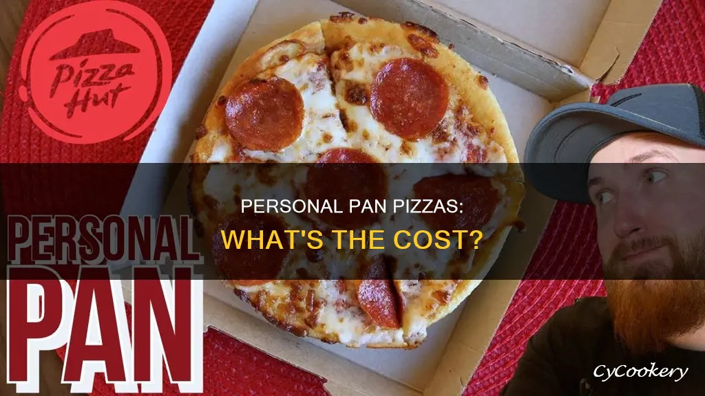 how much is a personal pan pizza