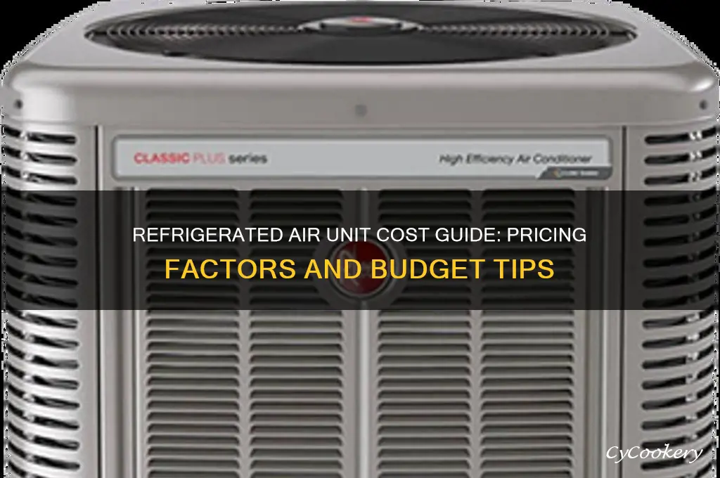 how much is a refrigerated air unit