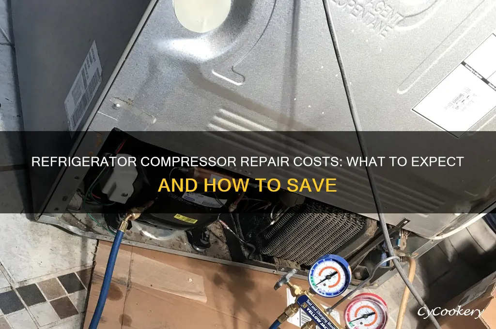 how much is a refrigerator compressor repair