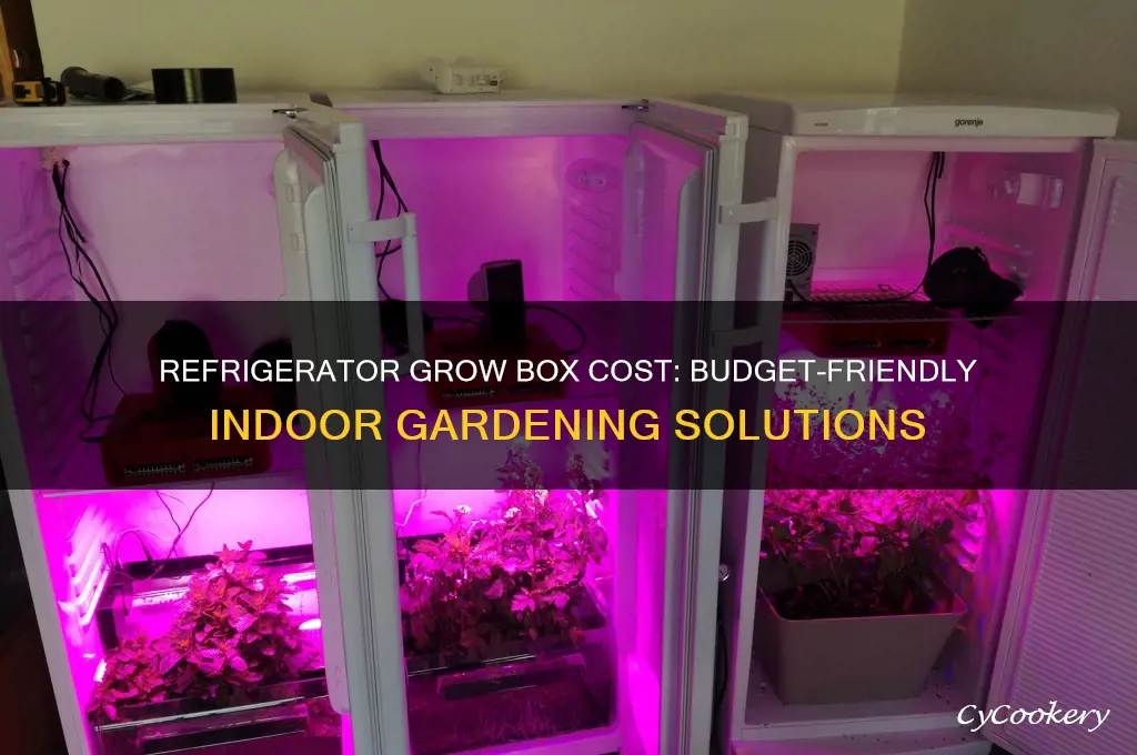 how much is a refrigerator grow box