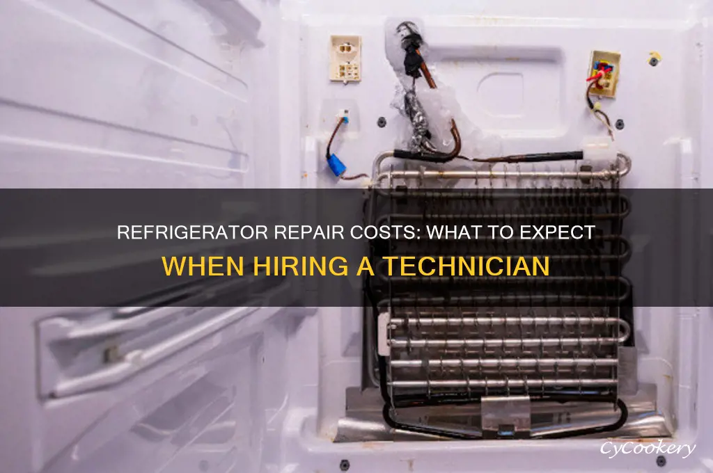 how much is a refrigerator repair man