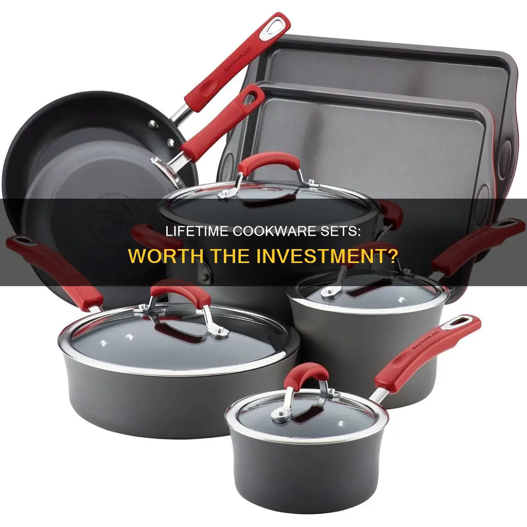 how much is a set of lifetime cookware