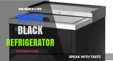 True Brand Black Refrigerator: Cost, Features, and Value Explained