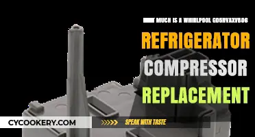 Whirlpool GD5RVAXVB06 Fridge Compressor Replacement Cost Guide