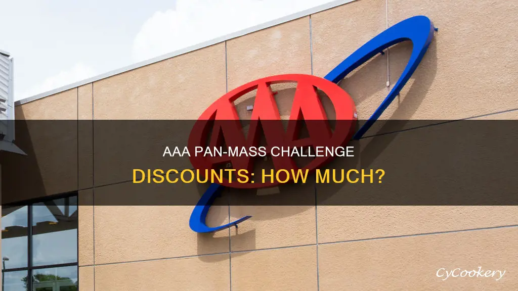 how much is aaa pan mass challenhe discount