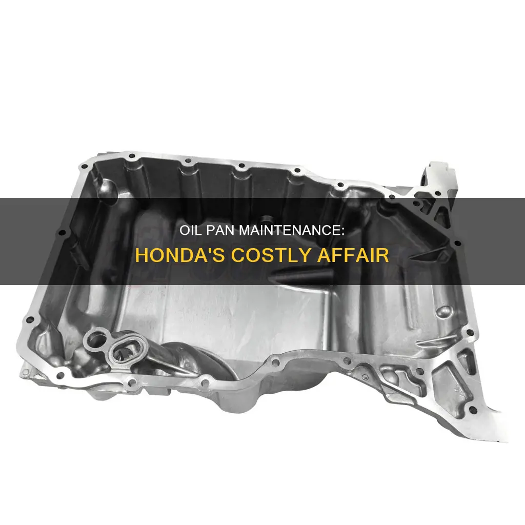 how much is an oil pan for a honda