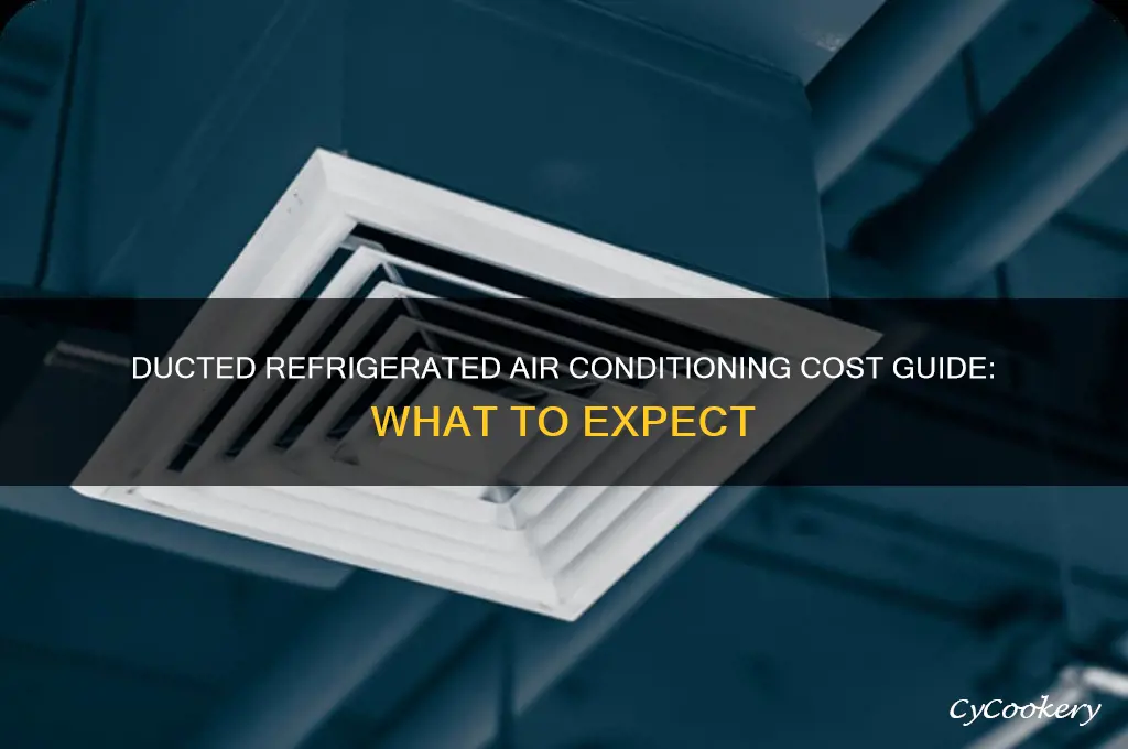 how much is ducted refrigerated air conditioning