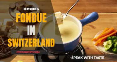 Fondue in Switzerland: How Much Does it Cost?