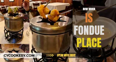 The Cost of a Fondue Feast