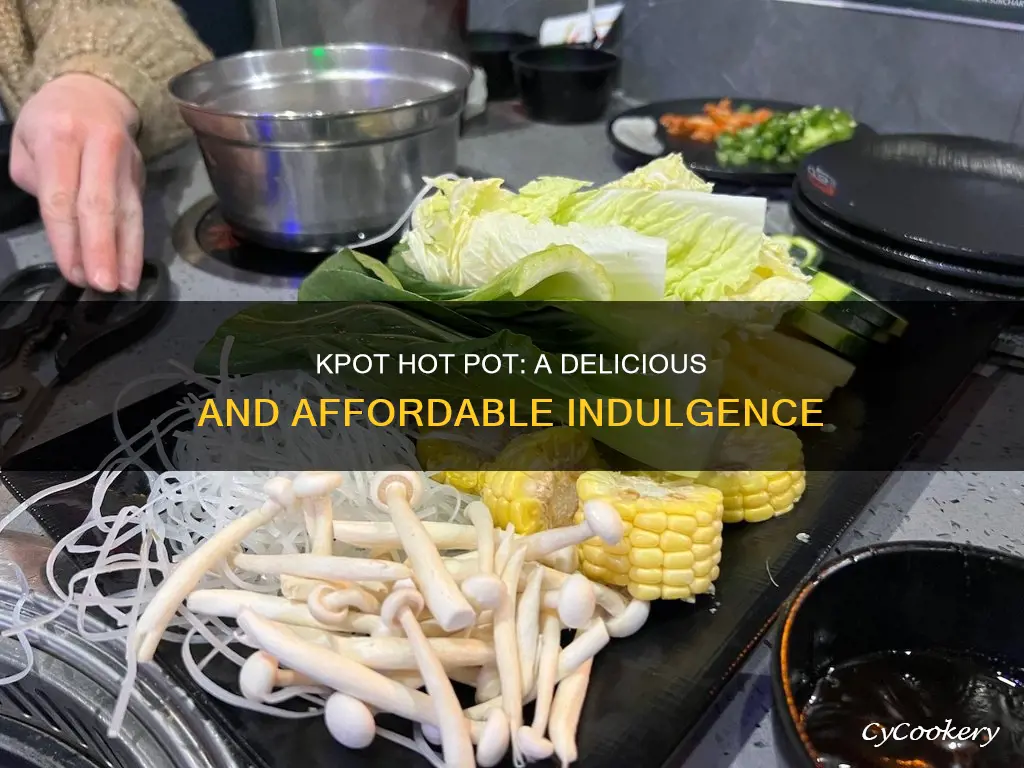 how much is kpot hot pot