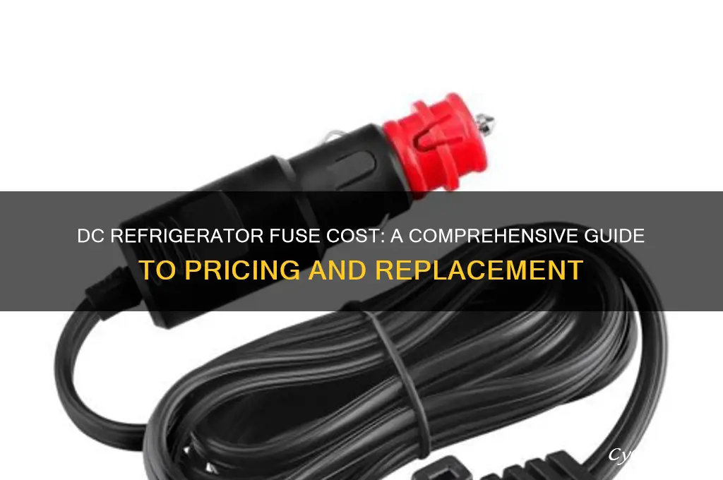 how much is my dc refrigerator fuse