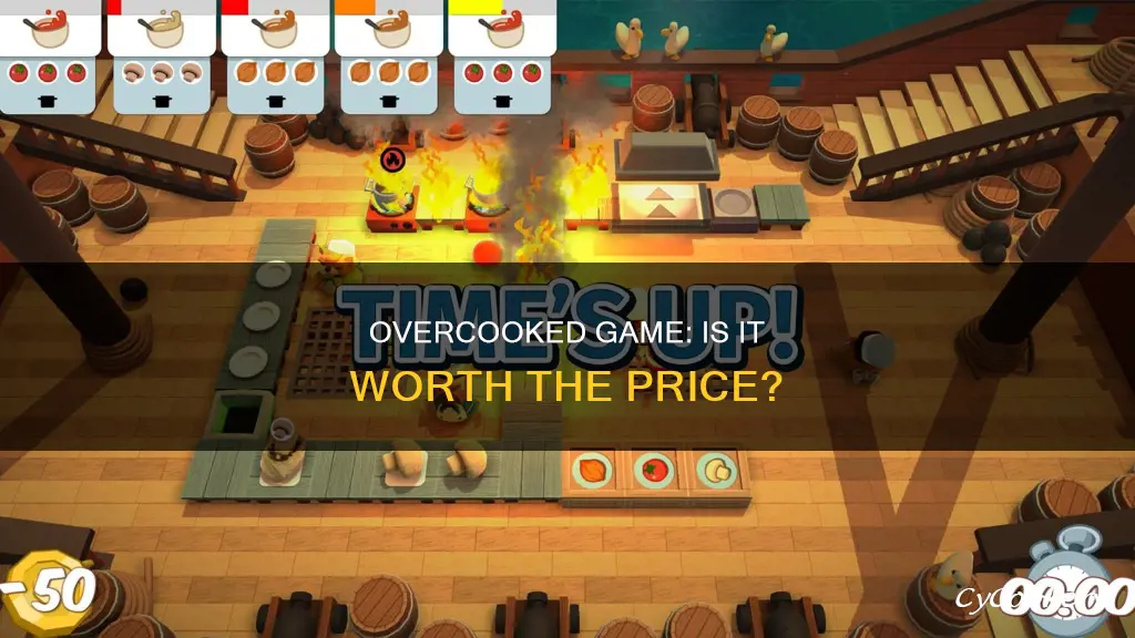 how much is overcooked