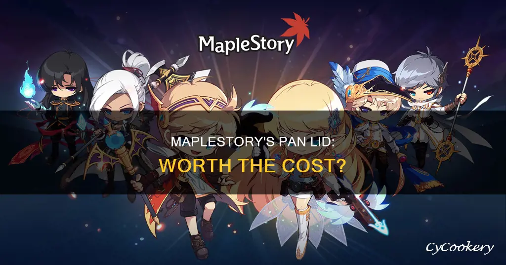 how much is pan lid worh maple story