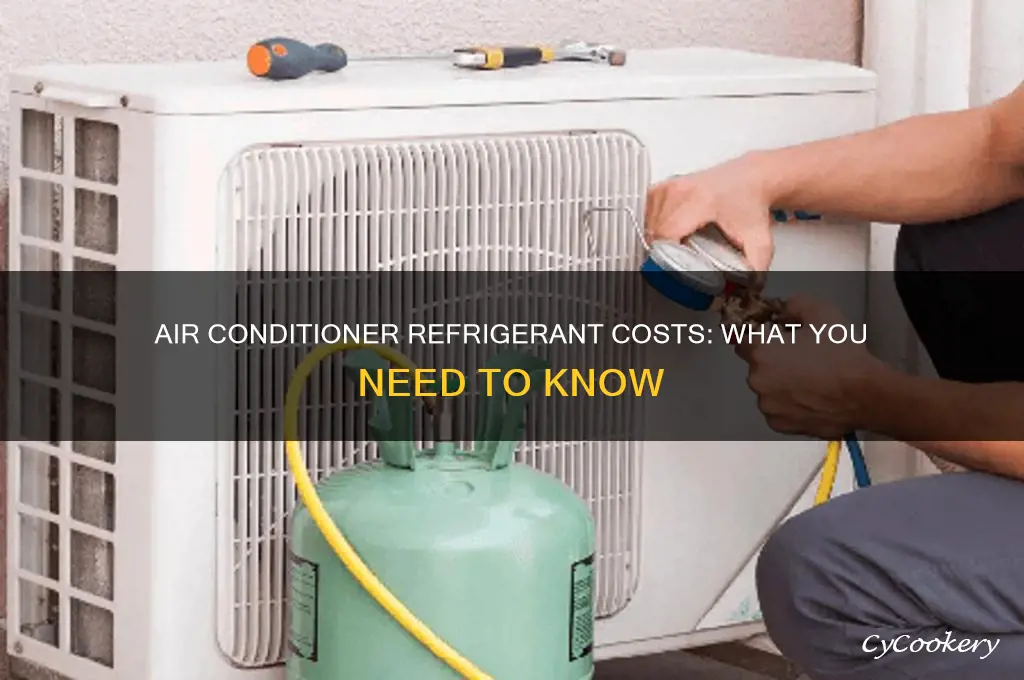 how much is refrigerant for air conditioner