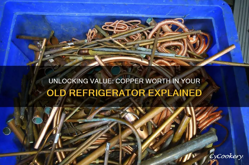 how much is the copper worth in a refrigerator