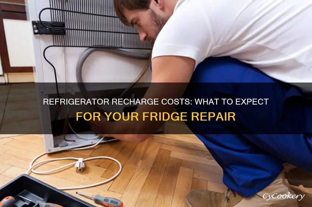 how much it cist to recharged refrigerator