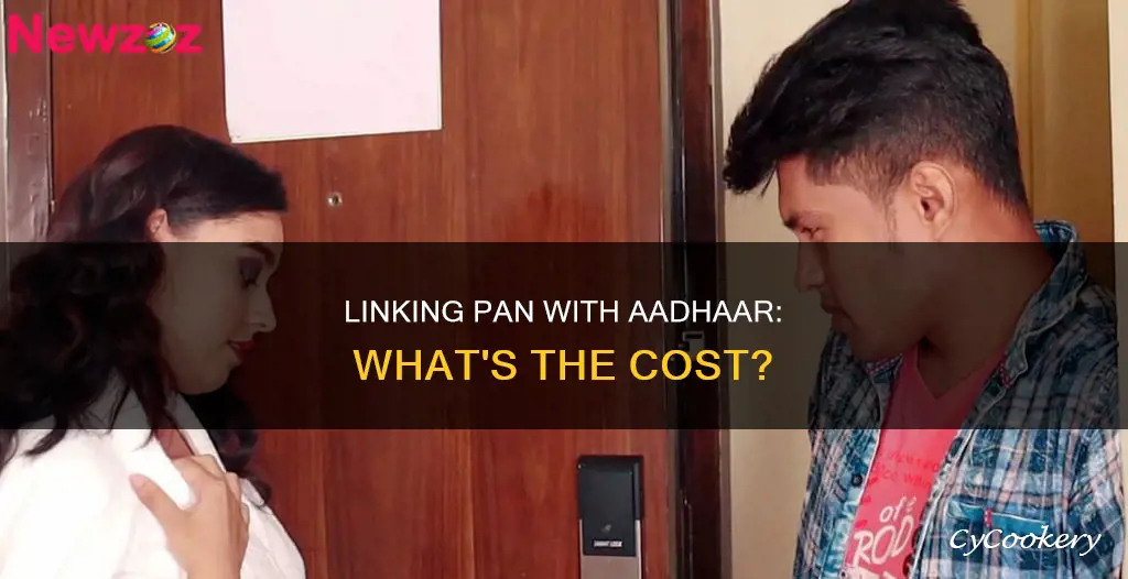 how much it cost to link pan with aadhaar