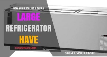 Understanding Large Refrigerator Cooling Capacity: How Much Kooling J?