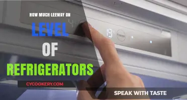 Optimal Refrigerator Level Leeway: Balancing Efficiency and Food Storage Needs