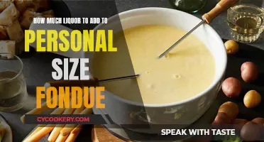 Personal Fondue: Liquor for a Perfect Melting Pot