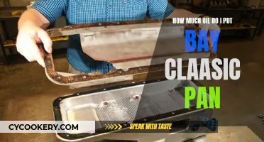 Bay Classic Pan: Oil Quantity Guide