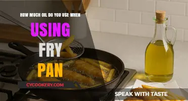 Mastering Fry Pan Cooking: Optimal Oil Usage for Perfect Results