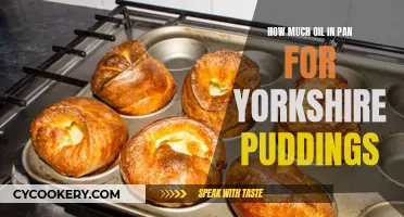 Yorkshire Pudding Oil Quantity in Pan: The Perfect Measure