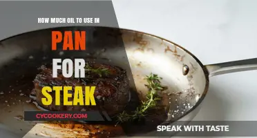 Perfect Steak: Mastering the Right Oil Amount in Your Pan