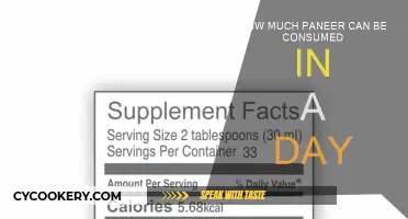 Healthy Paneer Consumption: How Much Paneer Per Day?