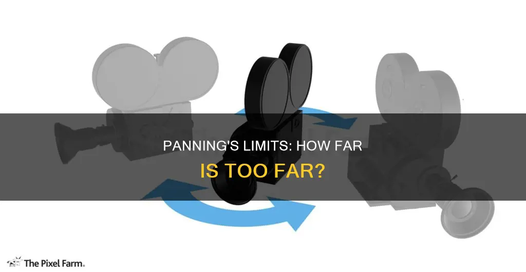 how much panning is too far