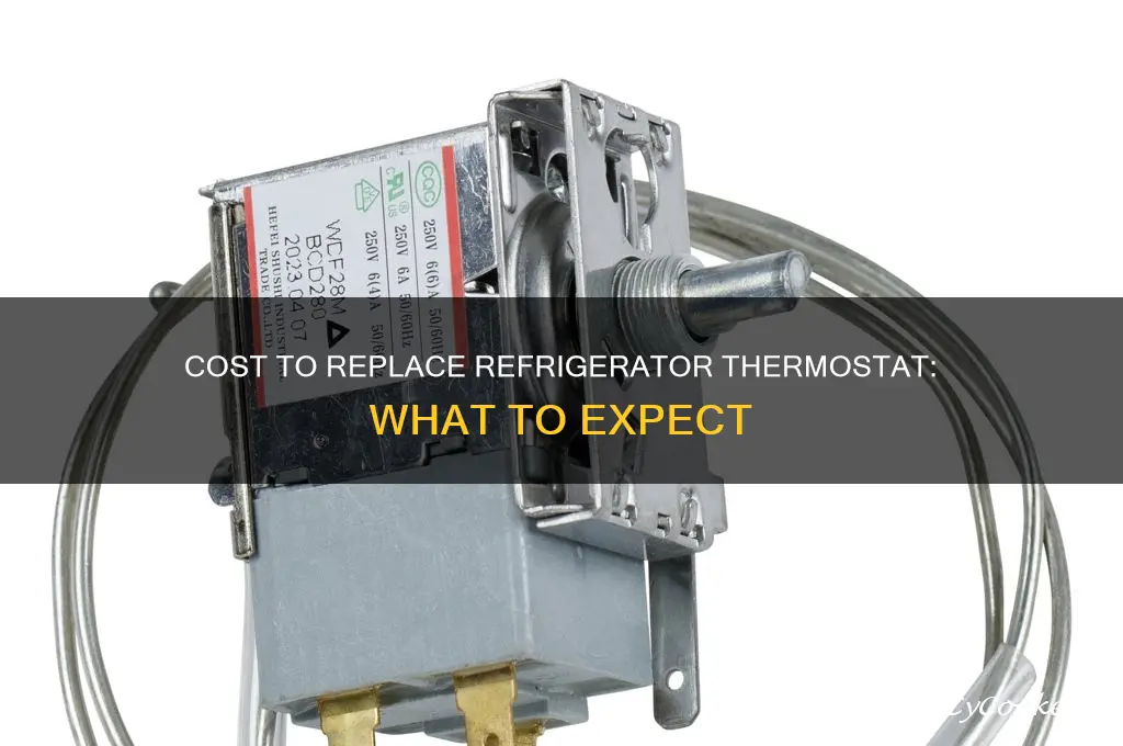 how much pay for change termostat refrigerator