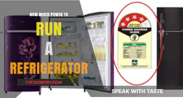 Calculating Power Needs: Efficiently Running Your Refrigerator at Home