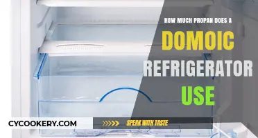 Propan Usage in Domoic Refrigerators: Understanding Consumption Rates