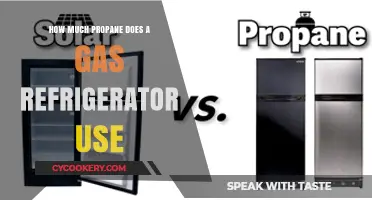 Propane Consumption of Gas Refrigerators: Understanding Usage and Efficiency