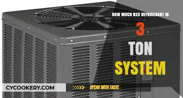 R22 Refrigerant Quantity Guide for 3-Ton AC Systems